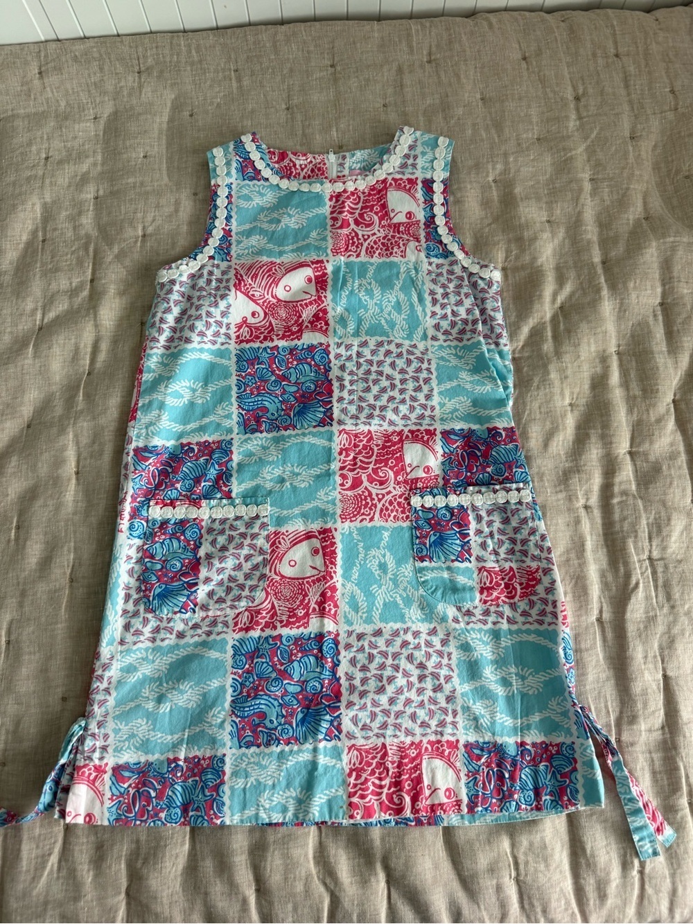 Lilly Pulitzer Girls Shift Dress Size 12